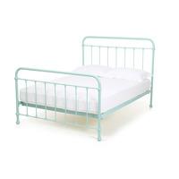 Oliver Duck Egg Double Bed & Lewis Mattress
