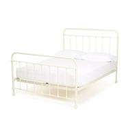 Oliver Warm White Double Bed & Lewis Mattress - Double