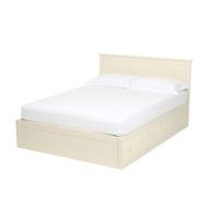 Olivia Storage Bed - King Warm White