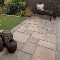 Olde Blend Bamburgh Mill Mixed Size Paving Pack (L)3180 (W)2850mm