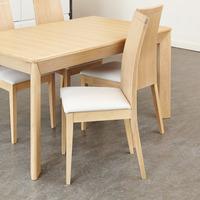 oldenberg uno solid oak stone dining chair