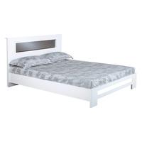 Olivia Diamond High Gloss White Kingsize Bed