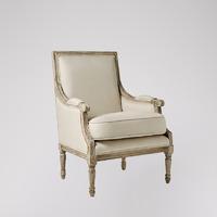 Olivia Armchair in oatmeal