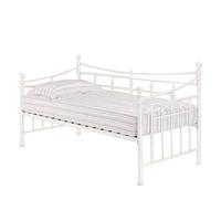 Olivia Metal Day Bed in White