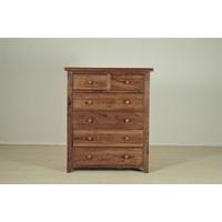 Olde English Oak Chest of Drawer - 4+2 Drawer