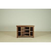 olde english oak video unit corner