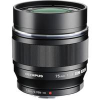 Olympus 75mm f1.8 M.ZUIKO Digital ED Lens - Black