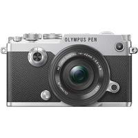 olympus pen f with 14 42mm ez ed lens silverblack