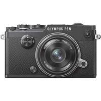 olympus pen f with 17mm ed lens blackblack