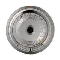 olympus body cap lens 15mm f8 silver