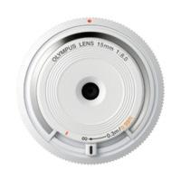 Olympus Body Cap Lens 15mm f/8 White