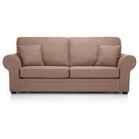 Olivia 4 Seater Sofa, Brown