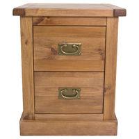 Olton 2 Drawer Wide Bedside