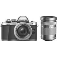 olympus om d e m10 mark ii kit 14 42mm ez 40 150mm silver