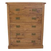 olton 5 drawer wide chest