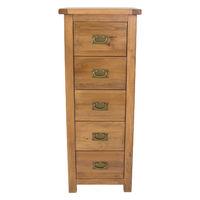 Olton 5 Drawer Narrow Chest