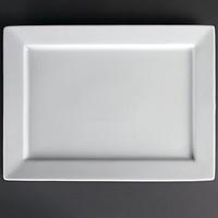 Olympia C362 Wide Rim Rectangular Platter