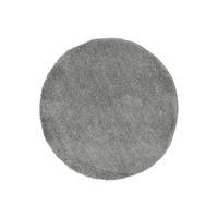 Olympia Shaggy Rug Silver 120cm Circle