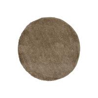 Olympia Shaggy Rug Latte Circle 120cm