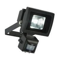 Olea 11W COB LED PIR Floodlight Black PIR IP65 600LM - 85125