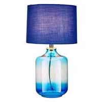 oliver ombre table lamp blue