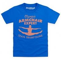 Olympic Armchair Expert - Trampoline Kid\'s T Shirt