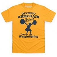 Olympic Armchair Expert - Weightlifting T Shirt