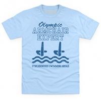 Olympic Armchair Expert - Synchronised Swimming T Shirt