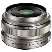 Olympus M.ZUIKO Digital 17mm f/1.8 Lens - Silver