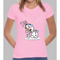 olaf frozen plain t-shirt