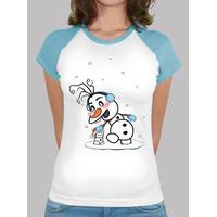 olaf frozen shirt two colors