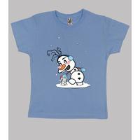 olaf frozen baby shirt