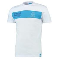 Olympique de Marseille Panel Fan T-Shirt - White