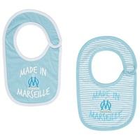 Olympique de Marseille Made in Marseille Pack of 2 Bibs - Blue - Baby Boys
