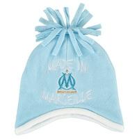 olympique de marseille made in marseille bobble hat blue baby boys