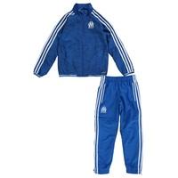 Olympique de Marseille Euro Presentation Suit - Junior - Blue/Dark Blue