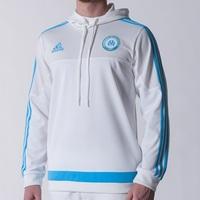 Olympique de Marseille Training Hoody - White/Om Blue