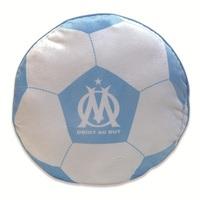 Olympique de Marseille Football Shaped Cushion 36 cm