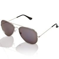 Olympique de Marseille Aviator Sunglasses - Silver