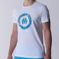 olympique de marseille graphic t shirt white