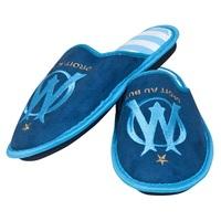 Olympique de Marseille Stripe Slippers - Blue - Boys