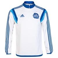 olympique de marseille training top junior white