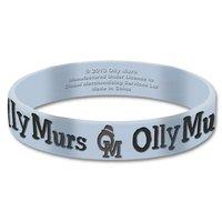 Olly Murs Blue Wristband Gummy Rubber Bracelet Band Logo Gift Fan 100% Official