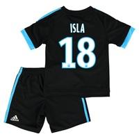 Olympique de Marseille Away Kit 2015/16 - Infants with Isla 18 printing