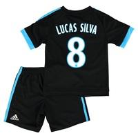 Olympique de Marseille Away Kit 2015/16 - Infants with Lucas Silva 8 printing