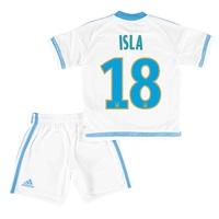 Olympique de Marseille Home Kit 2015/16 - Infants with Isla 18 printing