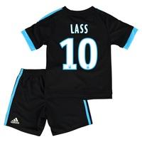 Olympique de Marseille Away Kit 2015/16 - Infants with Lassana Diarra 10 printing