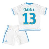 Olympique de Marseille Home Kit 2015/16 - Infants with Cabella 13 printing