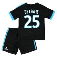 Olympique de Marseille Away Kit 2015/16 - Infants with De Ceglie 25 printing