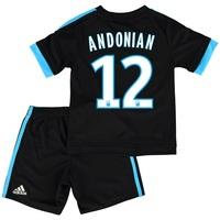 Olympique de Marseille Away Kit 2015/16 - Infants with Andonian 12 printing